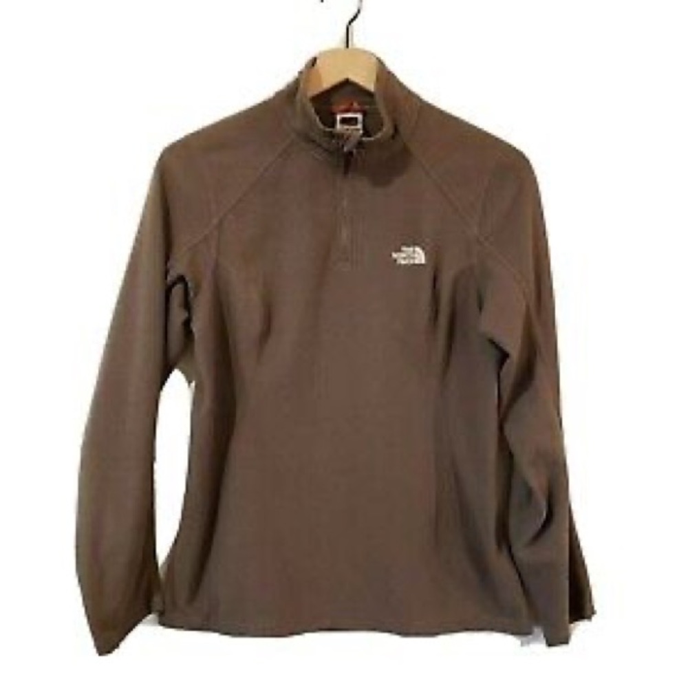 FREE SHIPPING: Brown North Face Quarter Zip 🤎